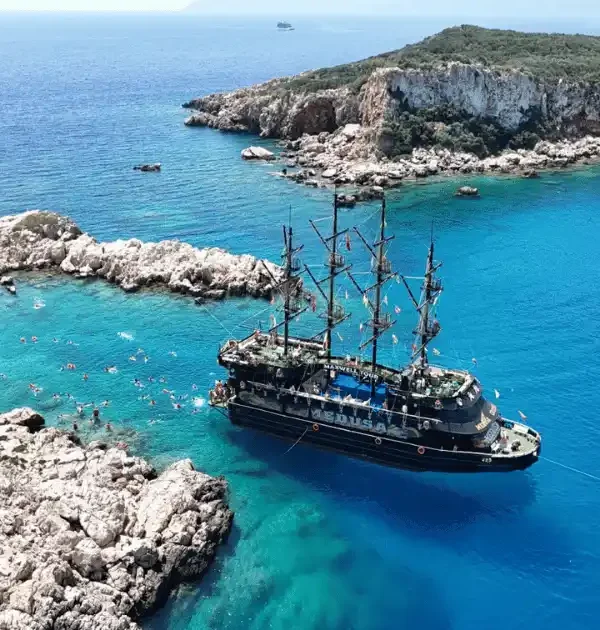 Kemer Boat Trip Luxury Mediterranean Cruise from Antalya