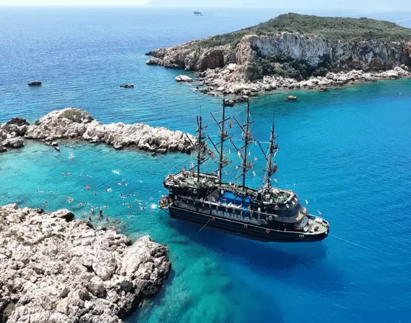 Kemer Boat Trip Luxury Mediterranean Cruise from Antalya